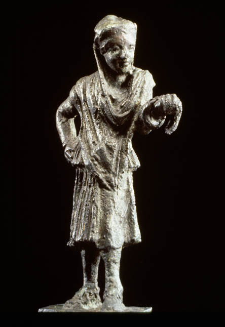 Anonymous (Greek)  'Actor,' ca  150-100 BC  bronze  Walters Art Museum (54 1067): Acquired by Henry Walters, 1927 