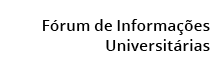 F rum de Informa es Universit rias