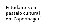 Estudantes em passeio cultural em Copenhagen