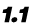 1.1