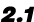 2.1