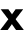 X
